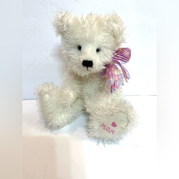 BOYDS BEARS MOTHER'S DAY MOM Heart JoyAnn Hugsbeary 14" Plush TAGS - Picture 2 of 7